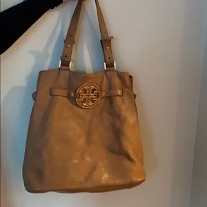 Tory Burch Tan bag with gold hardware